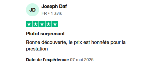 Trustpilot - GrenobleCyber